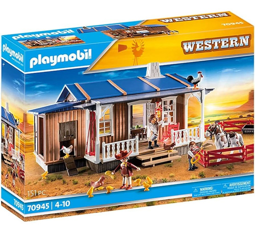 Playmobil | Rancho Del Viejo Oeste | 70945 Rancho