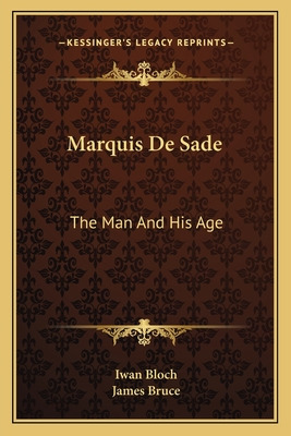 Libro Marquis De Sade: The Man And His Age: Studies In Th...