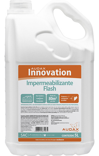 Innovation Cera Impermeabilizante Flash 5 Litros Audax Piso