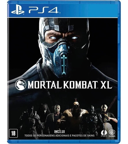 Jogo Midia Fisica Mortal Kombat Xl Original Lacrado Para Ps4