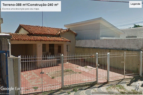 Casa À Venda Em Terreno De 388,50m No Jd. Chapadão Em Campinas. Estudo Permuta De Menor Valor.