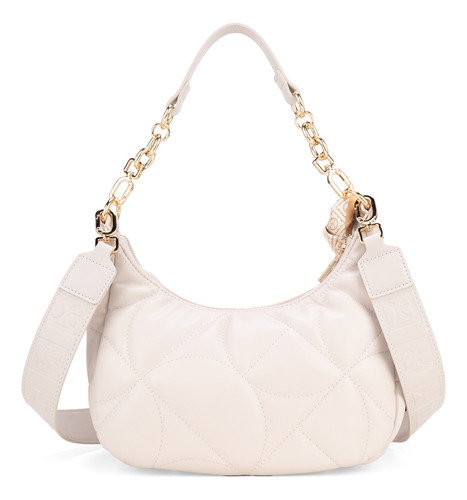 Bolsa Hobo Cloe Onsamy I Mediano Color Beige