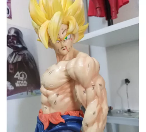 Dragon Ball Vegeta Super Sayajin 1/4 44cm Estatueta Grande