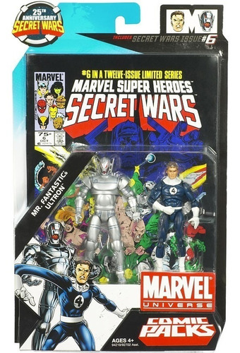 Marvel Universe: Secrets Wars #6 Ultron And Mr. Fantastic