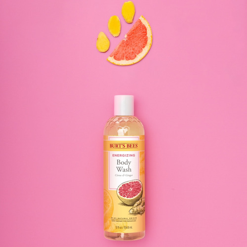 Imagen 2 de 5 de Gel De Baño Burt's Bees Citrus & Ginger 354,8 Ml