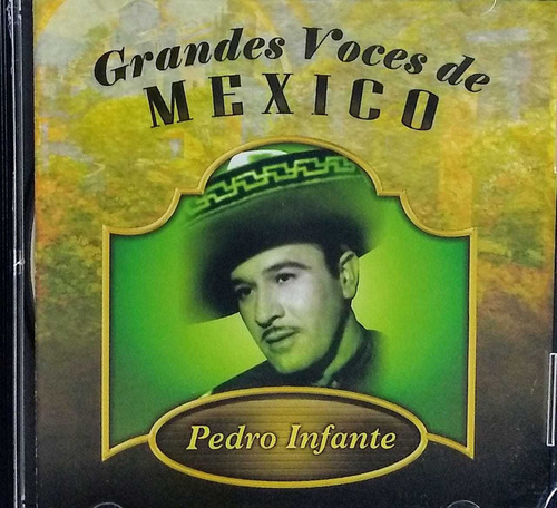 Pedro Infante Cd Nuevo Grandes Voces De México 14 Éxitos