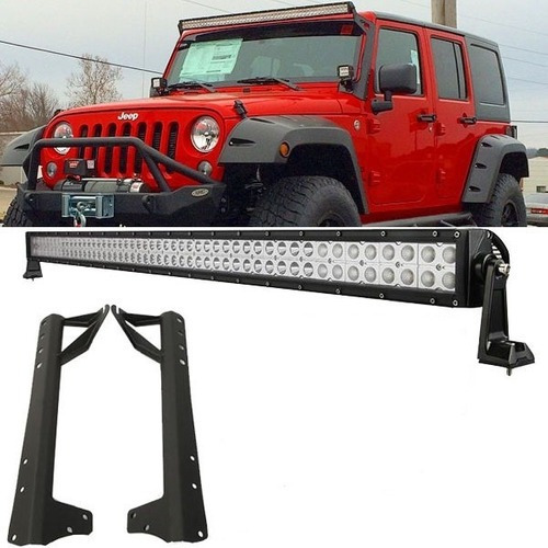 Bases Soportes Jeep Jk Faros Barras Led De 50 Pulgada Lb21ns