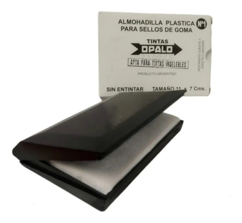 Almohadilla Opalo Para Sello Neutra 11x7 Cm Zona Norte