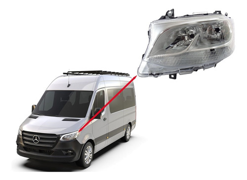 Óptico Delantero Izq. O Der. Mercedes Benz Sprinter 20-22