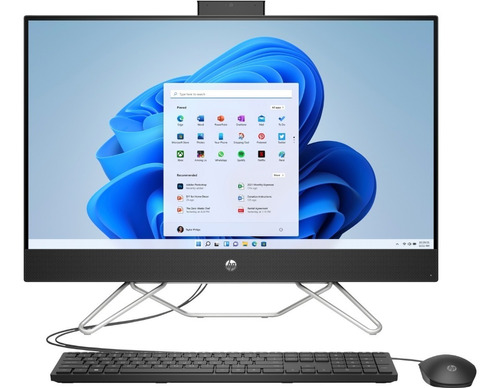 Hp All-in-one 27 Fhd - I5-1235u 8gb Ram 1tb Ssd Negro