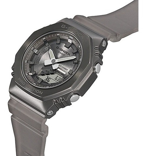 Imagen 4 de 9 de Reloj Casio G-shock Youth Cubierta Silver Casio Gm-s2100mf-1