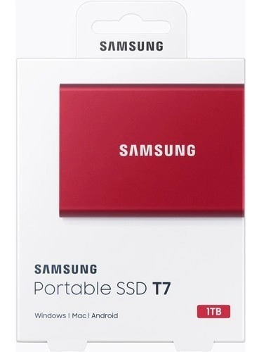 Disco Ssd Externo Samsung 1tb T7 Colores Nuevo Oferton !!!