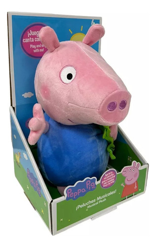 Peluche George Peppa Pig Musical Con Sonido 30 Cm Hasbro