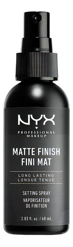  Nyx Spray Fijador De Maquillaje Larga Duración 60ml Talle - Color Matte