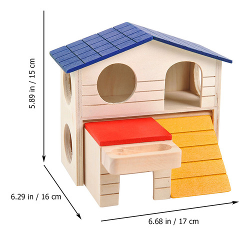 Chinchilla Bunny Toys Hamster House