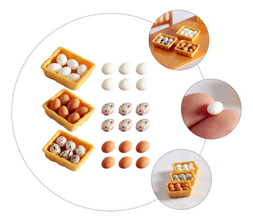 Decoración A Mano Con Huevos De Casa De Muñecas