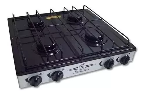 Anafe Cocina 4 Hornallas Con Horno Gas Envasado o Natural (Premium)