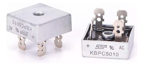 Puente De Diodo Rectificador 50a 1000v Kbpc5010 Diodos