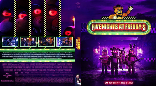 Five Nights At Freddy's 2023 En Bluray. Audio Ing/esp. Lat