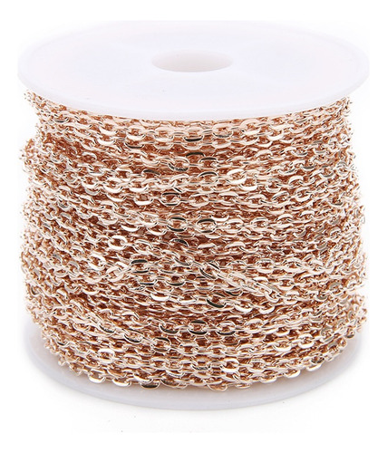 A Acero Inoxidable 2mm Cadena 10yd / Rollo For Collar