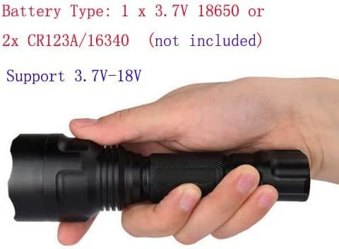 Mejor C8 Cree Xm L2 U2 U3 Llevó 1300lm Monomodo Tácti...