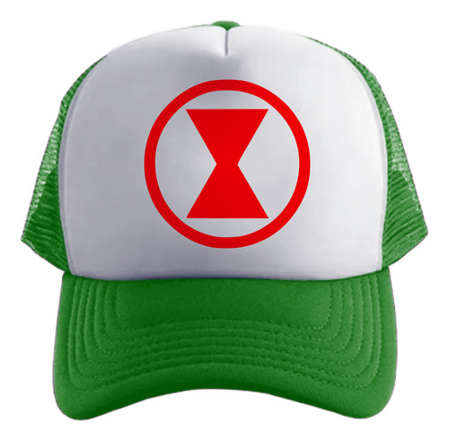 Black Widow Viuda Negra Logo Gorra Friki Tu Eres #1 Verde Talle Único Regulable Black Widow Viuda Negra Logo