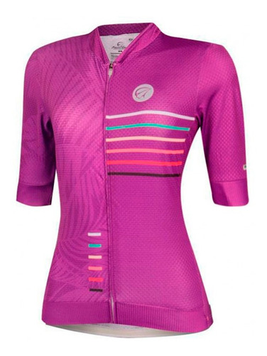 Camisa Mauro Ribeiro Feminina Vibrant Roxa Ciclismo 22