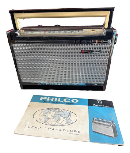Rádio Philco Transglobe Mod. B-470 Raridade Venda No Estado