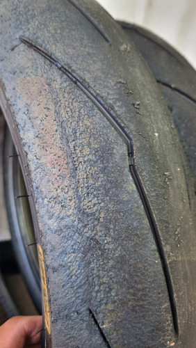 Par De Pneu Super Corsa Sc 140/110 Original Usado (Usado)