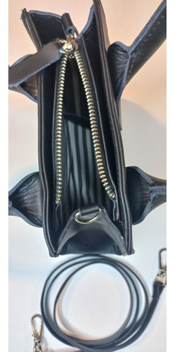 Cartera De Mano Chica De Cuero