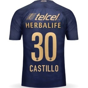 Playera Jersey Pumas Original 16-17 Nombre Y Número A Elegi