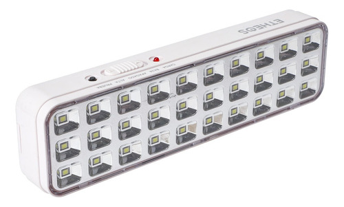 Luz De Emergencia Etheos 30 Led Recargable bateria con Cable 220v