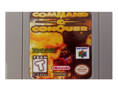 Command And Conquer Nintendo 64 Repro Ntsc. Envio Gratis.