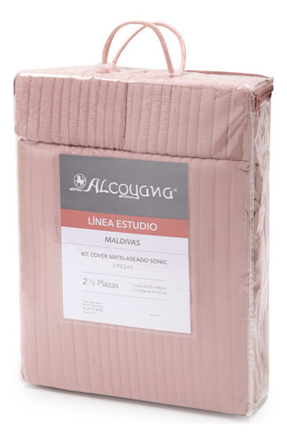 Cubrecamas King Size Kit 3 Piezas Cover Micro Soft Alcoyana