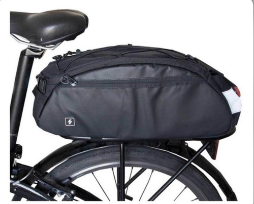 Imagen 2 de 4 de Bolso P/ Porta Equipajes Roswheel Trunk Bag Bicicleta C/ Luz