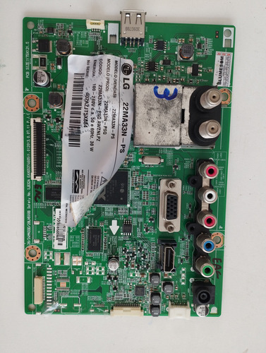 Placa Principal Tv Lg 22ma33n-ps Eax65374605(1.0) (Usado)