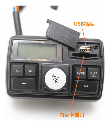 A Kit De Altavoces Estéreo Montaje De Manillar De.