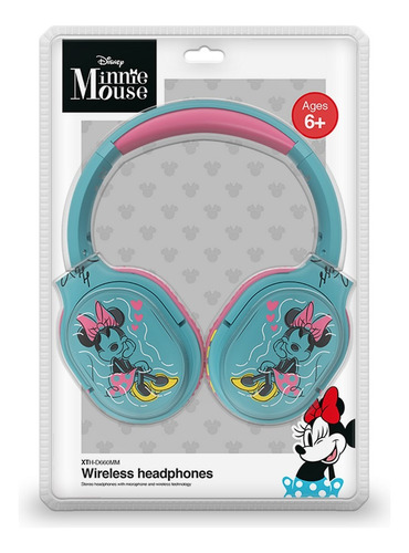 Xtech Audifonos Inalámbricos Minnie Mouse Disney Xth-d660mm