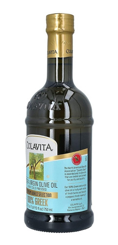 Imagen 4 de 8 de Aceite De Oliva Virgen Extra Griego Colavita, 25.5 Onzas