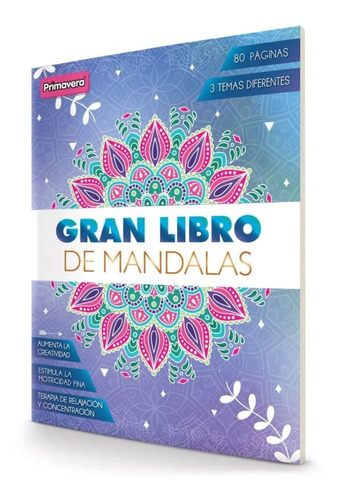 Libros De Mándalas Para Colorear De 80 Hojas