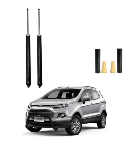 Kit 2 Amortiguador Trasero+ Fulle Tpe Ecosport Kinetic 2013/