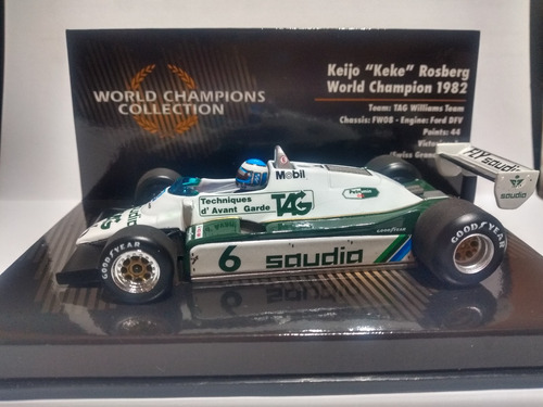 Williams Fw08 Minichamps 1/43 Keke Rosberg 1982 Taytos62..!!