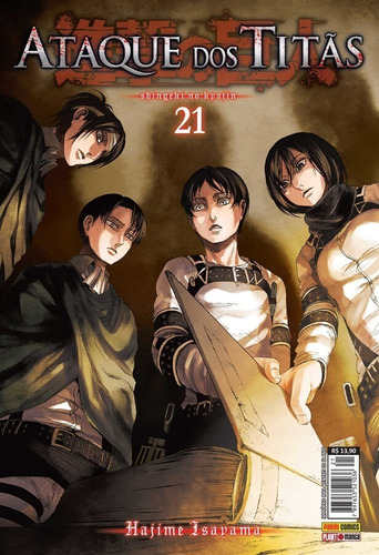 Ataque Dos Titãs / Shingeki No Kyojin - Volume 21