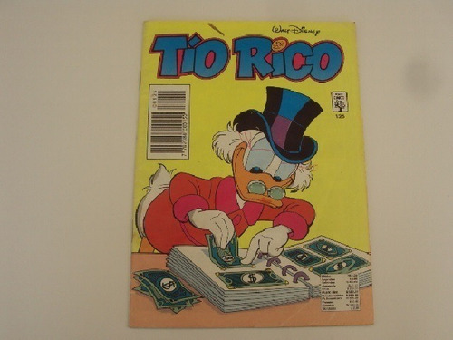  Historieta Tio Rico # 125  Disney - Abril Cinco  Año 1994