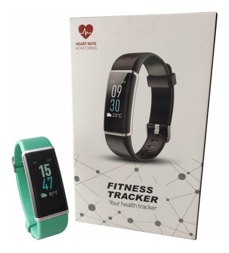 Imagen 3 de 3 de Reloj Smartband Fitness Tracker Id130hr Plus Color