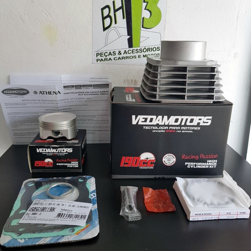 Kit Cilindro Motor Crf 230 Para 240 67mm Taxado Vedamotors