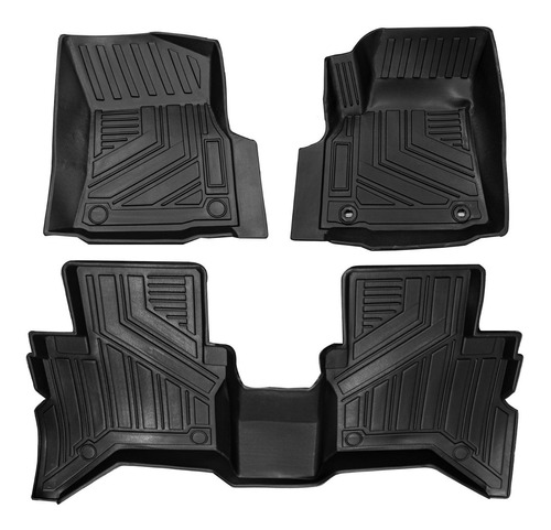  Tapetes Cabina Toyota Hilux Revo Kit 3 Piezas