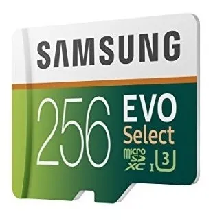 Samsung 256gb 100mb / S (u3) Tarjeta De Memoria Select Micro