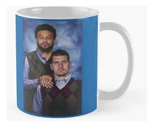 Taza X4 Nikola Jokic Jamal Murray Denver Nuggets Divertido C