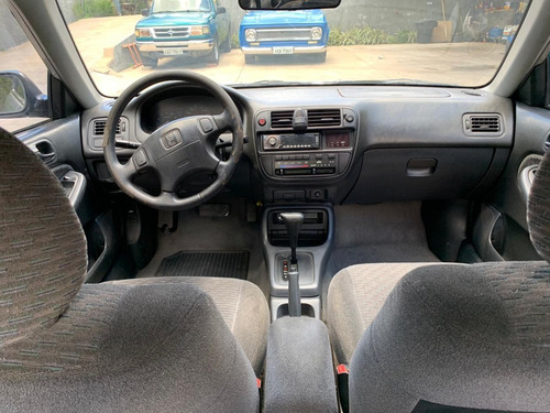 Honda Civic 1.6 Lx Aut. 2000 Prata Gas.